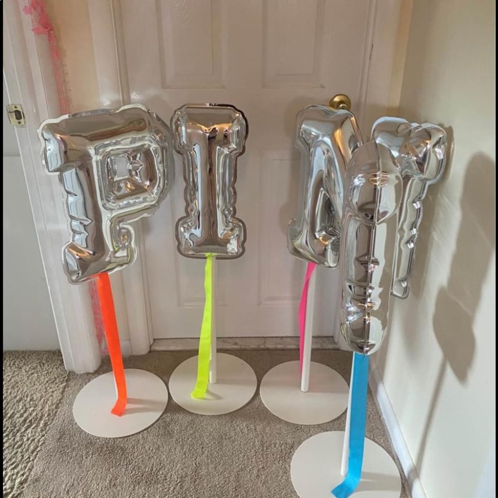🛑🛑🛑SOLD Victoria’s Secret PINK Balloon Display “P I I N”Store Prop - Picture 4 of 5